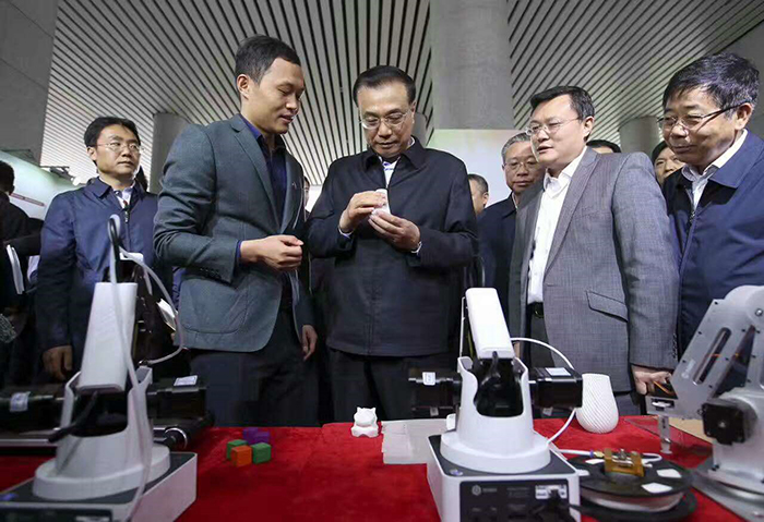 DOBOT Show for Prime Minister Li